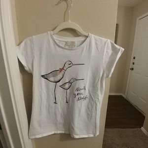 Girls Kate Spade beach t-shirt.